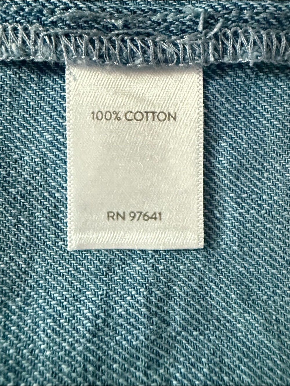 Pure Jill Indigo J Jill 100% Cotton Apron Pinafore Jumper Maxi Dress M - Picture 6 of 14